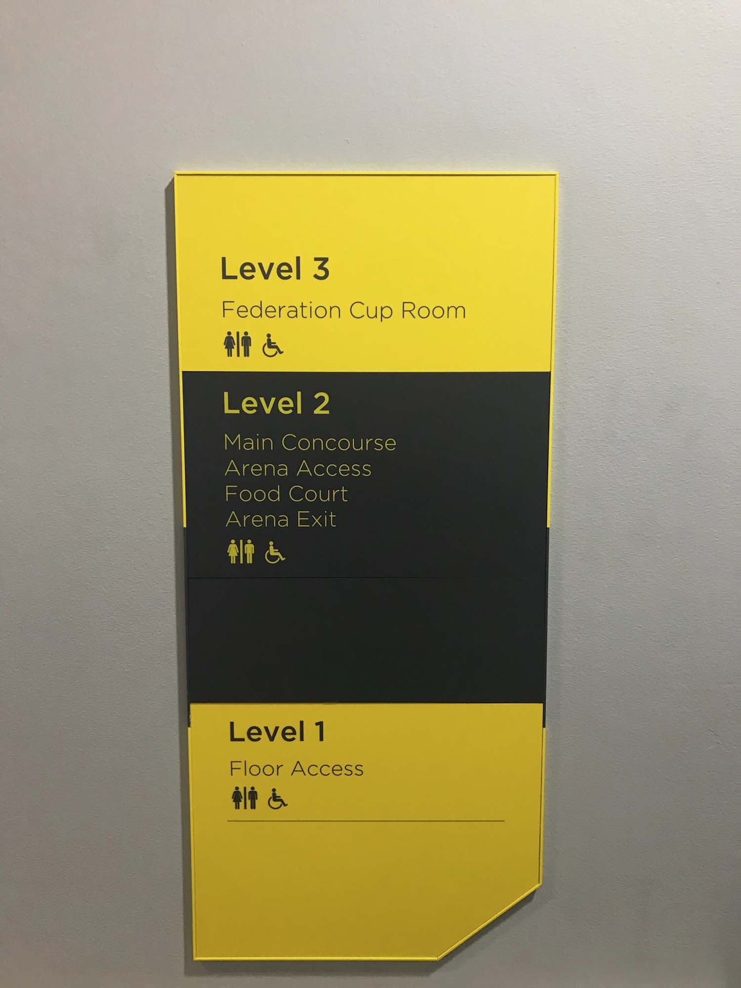 S2K signage installed at Rod Laver Arena